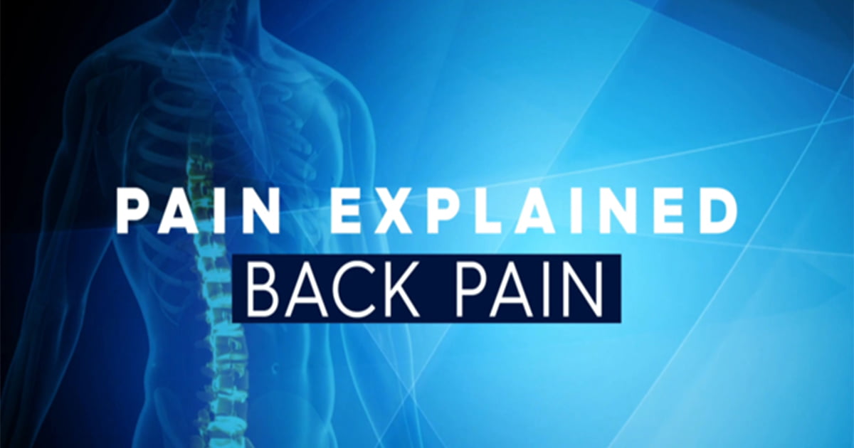 Back Pain Affecting The Everyday Life of Many People